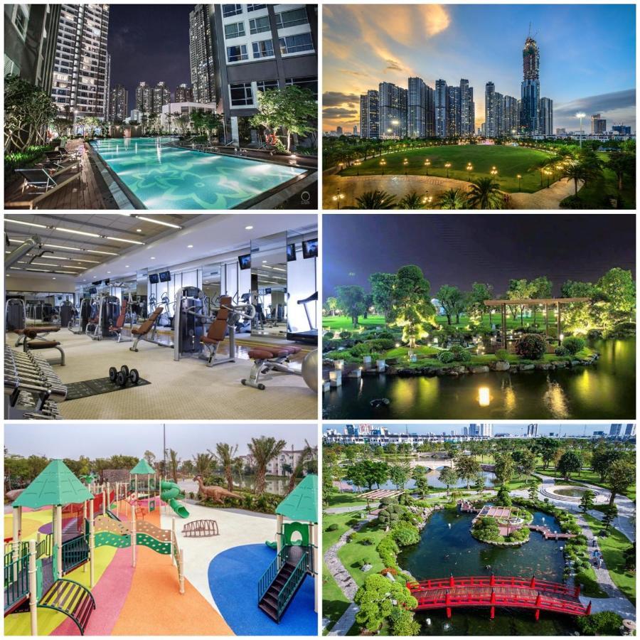 Luxury Vinhomes Central Park Humi Apartment Хошимин Экстерьер фото